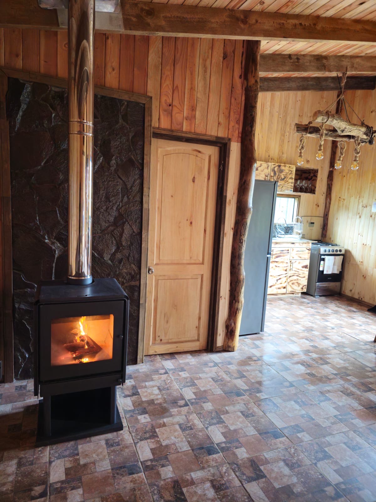 Cabañas en Conguillío - detalle-estufa-a-lena-encendida.jpeg